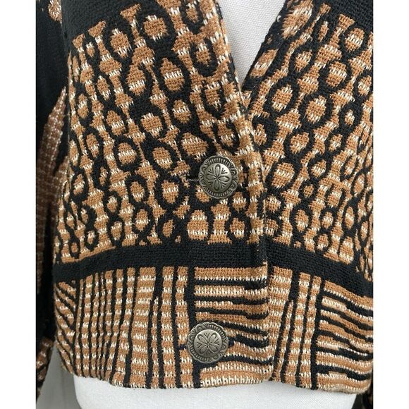 Vintage Painted Pony Tapestry Jacket Made in USA Southwestern Womens One Size - Picture 2 of 7